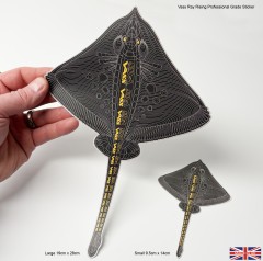 Vass Ray Rising Sticker Art